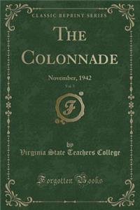 The Colonnade, Vol. 5: November, 1942 (Classic Reprint)