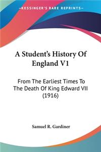 Student's History Of England V1