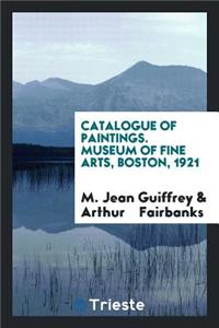 Catalogue of Paintings