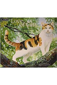 Love of Cats 2018 Calendar (Deluxe Wall)