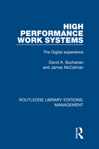 High Performance Work Systems