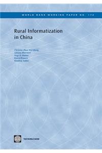 Rural Informatization in China