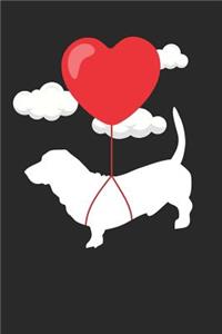 Basset Hound Notebook - Valentine's Day Gift for Basset Hound Lovers - Basset Hound Journal