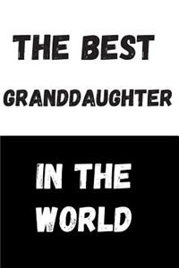 The Best Granddaughter In The World