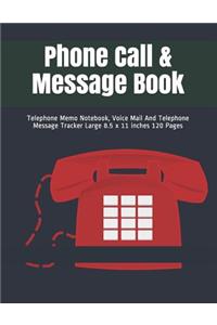 Phone Call & Message Book