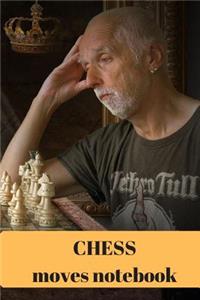 Chess moves notebook