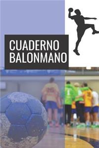 Cuaderno Balonmano