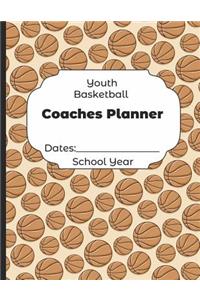 Youth Basketball Coaches Planner Dates