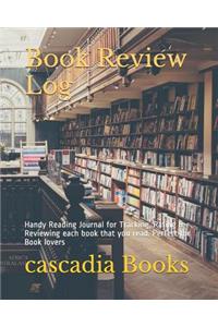 Book Review Log