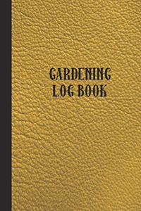 Gardening Log Book