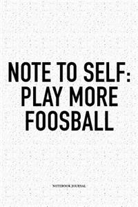 Note To Self