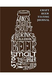 Craft Beer Tasting Journal