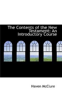 The Contents of the New Testament