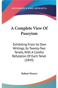A Complete View Of Puseyism