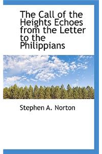 The Call of the Heights Echoes from the Letter to the Philippians