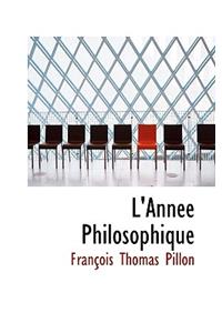 L'Annee Philosophique