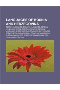 Languages of Bosnia and Herzegovina