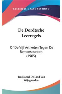 de Dordtsche Leerregels