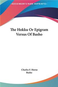 Hokku Or Epigram Versus Of Basho