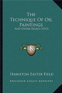Technique Of Oil Paintings