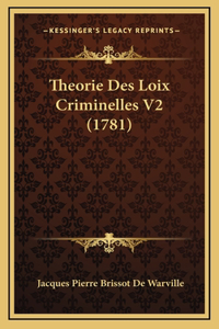 Theorie Des Loix Criminelles V2 (1781)