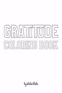 Gratitude Coloring Book for Adults - Create Your Own Doodle Cover (8x10 Softcover Personalized Coloring Book / Activity Book)