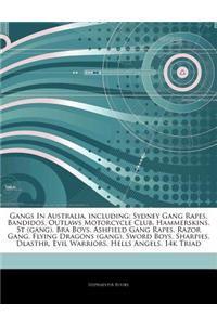 Articles on Gangs in Australia, Including