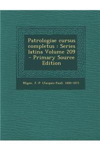 Patrologiae Cursus Completus