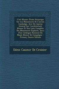 L'art Khmer