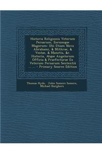 Historia Religionis Veterum Persarum, Eorumque Magorum
