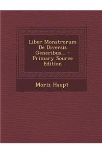 Liber Monstrorum de Diversis Generibus...