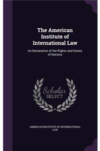 American Institute of International Law