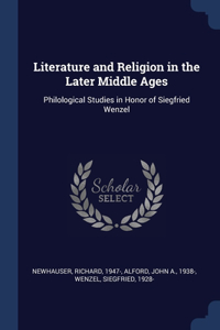 Literature and Religion in the Later Middle Ages