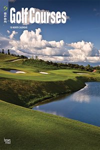 2018 Golf Courses Wall Calendar