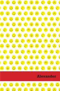 Etchbooks Alexander, Emoji, Wide Rule