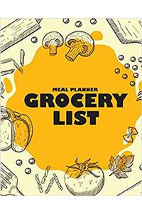 Grocery List Weekly Meal Planner: 1 (Food Planner)