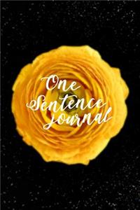 One Sentence Journal