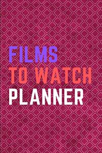 Films to watch planner
