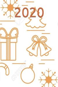 My Year of 2020 Daily Diary Journal. Blank Dated Planner Notebook.