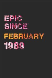 Epic Since February 1989