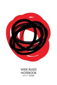 Wide Ruled Notebook