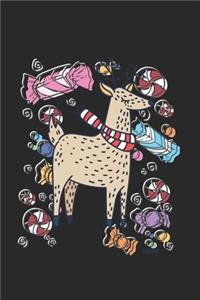 Christmas Reindeer Candy Notebook