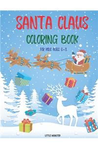 Santa Claus colouring books