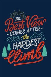 The Best View Comes After the Hardest Climb
