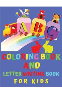 ABC Coloring Book and Latter Writing for kids
