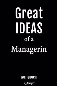 Notizbuch für Manager / Managerin