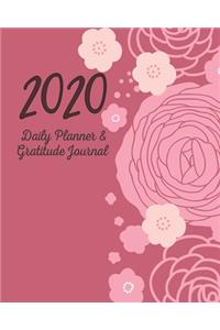 2020 Daily Planner & Gratitude Journal