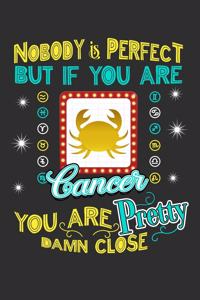Nobody Is Perfect But If You Are Cancer You Are Pretty Damn Close