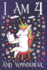 I am 4 and Wonderful