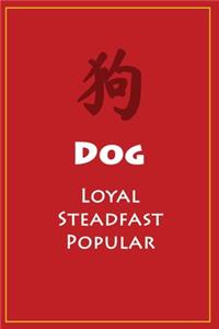 狗 Dog (Loyal, Steadfast, Popular)
